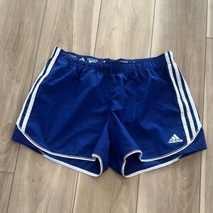 VGUC Adidas Brand Women’s Blue Athletic Shorts Size L Large 3” 3 inch length